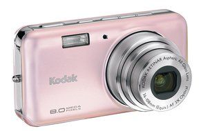 Kodak Easyshare V803 8 MP Digital Camera with 3xOptical Zoom (Pink Rose) N3