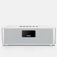 LNKOO Wireless Bluetooth Speakers Portable Stereo Hifi Music Radio Player Indoor (Silver) N8