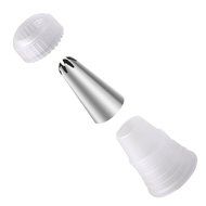 Piping Tips, MCIRCO Cake Decorating Supplies 57-piece Stainless Steel Cookies Cupcake Decorating Kits Frosting... N4