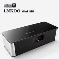 LNKOO Wireless Bluetooth Speakers Portable Stereo Hifi Music Radio Player Indoor (Silver) N9
