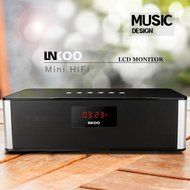 LNKOO Wireless Bluetooth Speakers Portable Stereo Hifi Music Radio Player Indoor (Silver) N10