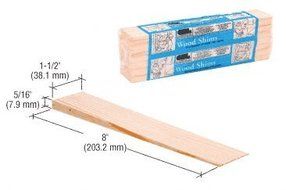 CRL Cedar Wood Shims - Case of 432 by C.R. Laurence