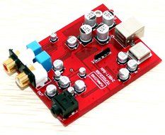 TE7022+CS4398+OPA2132 24BIT-96K USB Decoder Module board Computer Sound Card