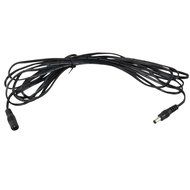 JacobsParts DC Power Extension Cable 12 Feet 5.5mm x 2.1mm Male Female Cord, 20AWG N4