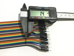 Haitronic 120pcs 20cm length Jumper Wires/dupont cable Multicolored(10 color) 40pin M to F, 40pin M to M, 40pin... N7