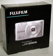 Fujifilm - JX665 16.0-Megapixel 5 X Wide Opt Zoom Digital Camera - Indigo Blue N2