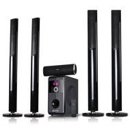 beFree Sound Amplifier 5.1 Channel Bluetooth Speaker System with USB and SD Slots Consumer Electronics