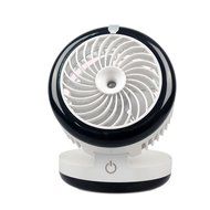 Geelyda Table Fan Portable Mini Misting Fan Humidifier USB Fan Cooling Mist Fan Rechargeable Humidifier Personal... N6