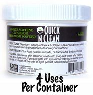 Keurig Machine Cleaner By Quick 'N Clean Coffee (4 Cleaning Cycles, a 2-years Supply!) N2