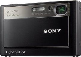 Sony Cybershot DSC-T20 8MP Digital Camera with 3x Optical Zoom and Super Steady Shot (White) N10