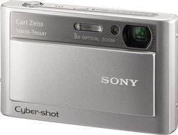 Sony Cybershot DSC-T20 8MP Digital Camera with 3x Optical Zoom and Super Steady Shot (White) N11