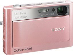 Sony Cybershot DSC-T20 8MP Digital Camera with 3x Optical Zoom and Super Steady Shot (White) N12