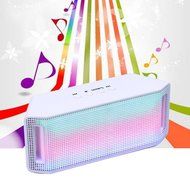 Domon&reg; bluetooth speakers,Mini Portable Bluetooth Wireless Speaker with Colorful LED Light Subwoofer HIFI Speaker... N4