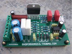 LM4766T DC servo current stereo amplifier board 2 &times; 40W &plusmn;25&mdash;&plusmn;30V