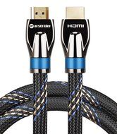 FARSTRIDER HDMI Cable 2.0 Ultra High Speed 3 Feet (1 Meters), Supports Ethernet, 3D, 2160P, 4k, 24AWG, CL3, 25K... N19