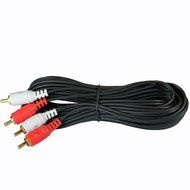 20 ft foot 2 Dual RCA Audio Cable for Stereo CD DVD Amplifier Mixer DJ PA N3