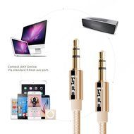 iSEE Aux Cord ,3.3 Ft Nylon premium Audio Cable / Aux Cable , Auxiliary Cable for Car and Home Stereo, Headphone... N7