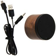 Altaz AZWS25BT Micro-Fi Mini Stereo Speaker (Wood Grain)
