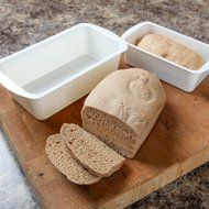 Home-X Microwave Loaf Pan. Set of 2 Includes 2 Sizes N2