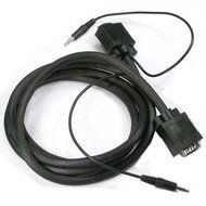 InstallerParts 15 Ft SVGA+3.5mm Audio Male to Male Monitor Cable