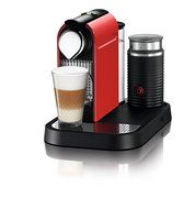 Nespresso C121-US-RE-NE1 Citiz Espresso Maker with Aeroccino Milk Frother, Red N2