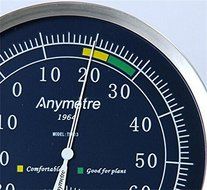 Stainless Steel Thermometer Hygrometer Temperature Humidity Monitor Meter Gauge N2