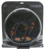 PGR12RB - Alphasonik 12&quot; Black Excursion Grilles Pair