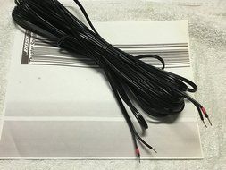 Bose speaker cable/wire replacement 40'+ bare wire to bare wire black