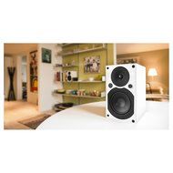System Audio SA Saxo 5 Active Bookshelf Bluetooth Speakers, 5.11&rdquo; woofer, Multi- Inputs, Digital/Analog, 3.5mm...