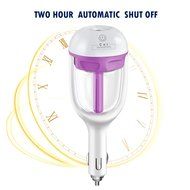 Merope Car Air Humidifier and Aromatherapy Essential Oil Diffuser (Pink) N5