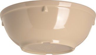 Carlisle 4352025 Dallas Ware Melamine Nappie Bowl, 16 oz. Capacity, 5.74 x 2.17", Tan (Case of 48) N2