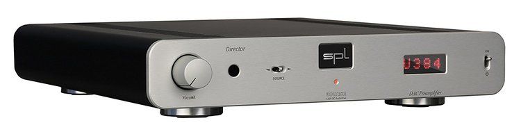 SPL Director balanced Preamp/DSD DAC with 140dB dynamic range! (Silver)
