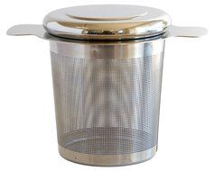 Clairty Brew-in-mug Teapot Extra Fine Mesh Tea Strainer Infuser Steeper with Lid and Handle for Loose Leaf Grain... N2