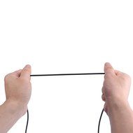 Nicer&reg; 6.6 Ft Premium Nylon Audio Cable / Aux Cord ,3.5mm Auxiliary Aux Cable for Car Stereo, Apple iphone, ipad... N17