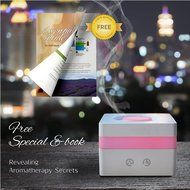 LAMAGIA Mini USB Aromatherapy Essential Oil Diffuser,120ml Portable Humidifier, Travel-size Air Humidifier Ultrasonic... N5