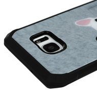 Badalink Galaxy S7 Edge Case Shockproof Drop Protection TPU Bumper Frame + Colorful Painting Hard PC Protective... N3