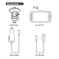 KEHAN KH823-30VP Full HD 1920*1080 Car DVR Dash Cam Dashboard Camcorder 170&deg; Wide Viewing Angle 2.7" Screen Ambarella... N6