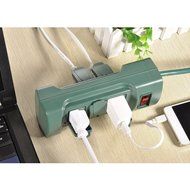 [UFO All-In-One Charging Center] 4-Outlet Surge Protector with Four (4) USB Charging Ports (4.2A) , 100V-240V... N9