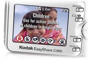 Kodak Easyshare C360 5 MP Digital Camera with 3xOptical Zoom N2