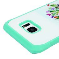 Badalink Galaxy S7 Edge Case Shockproof Drop Protection TPU Bumper Frame + Colorful Painting Hard PC Protective... N6