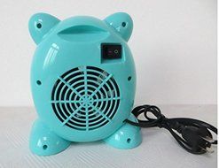 FU-FU Cute Safety Pink Cat Energy-saving Portable Heater Mini Household Office Desktop Household Electric Fan... N4