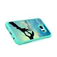 Badalink Galaxy S7 Edge Case Shockproof Drop Protection TPU Bumper Frame + Colorful Painting Hard PC Protective... N9