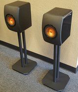 Steel Speaker Stands, Fill-able by Vega A/V Systems sold as PAIR N6