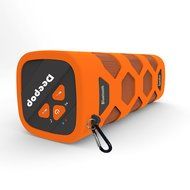 Deepop Dual-Driver Portable Bluetooth 4.0 Stereo Speaker with 24-Hour Playtime More Bass Waterproof Outdoor Speaker...