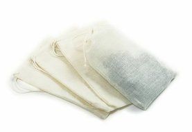 Reusable Tea, Soup, Gravy Brew Bags Set of 4