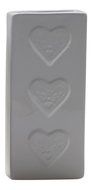 Gicos QS5053A/B Radiators Humidifier, White Ceramic, Three Hearts Design (Pack of 5) N2