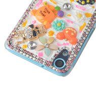 Spritech(TM) 3D Handmade Crystal Phone Case for Alcatel OneTouch IDOL 3 (5.5inch),Helloween Style Monster Pumpkin... N4