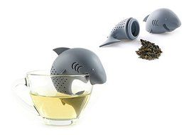 Silicone Strainers Tea Infuser Shark Shap Strainer Infusor Empty Tea Bags Leaf Diffuser Te Infusores Tea Ball...