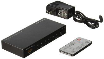 Monoprice 105557 4x1 HDMI Switch with Toslink, Digital Coaxial and 3D Support N3