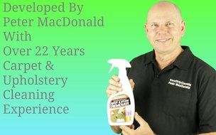 Carpet &amp; Upholstery Cleaning Solution Spot &amp; Stain Remover Spray 32 Oz. Free Spot Removal Guide. Best Concentrated... N5